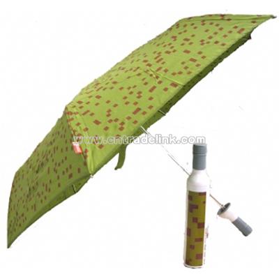 Green Mosaic Umbrella