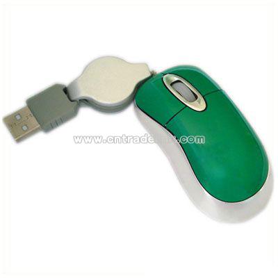 Green Optical Mouse