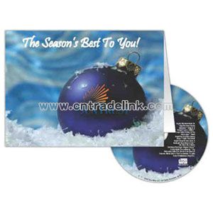 Greeting card and CD