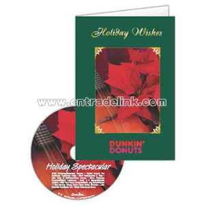 Greeting card and CD