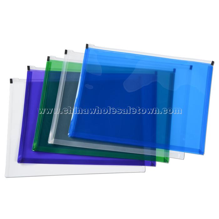 Gusseted Zip Envelope