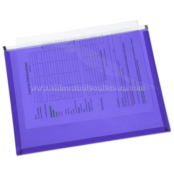 Gusseted Zip Envelope