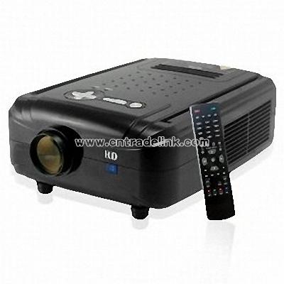 HD Multimedia LCD Projector - 120 Inch Beauty