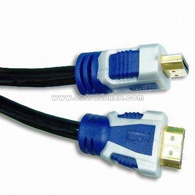 HDMI Cables with Dual Color Molding