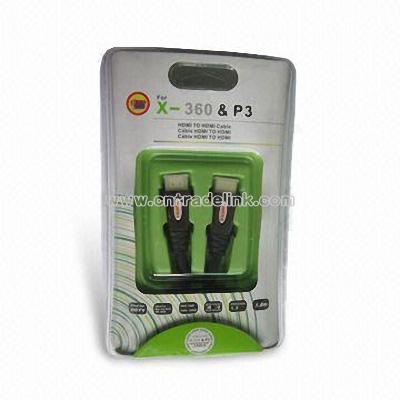 HDMI to HDMI Cable for xBox360 PS3 Game