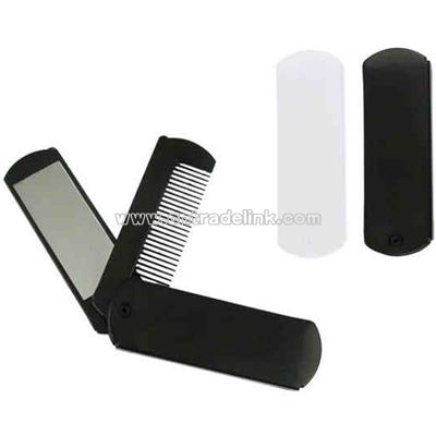 Hair Comb with Mirror