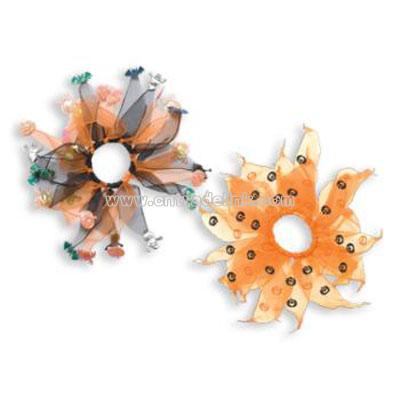 Halloween -Tutu-Style Ponytail Holders