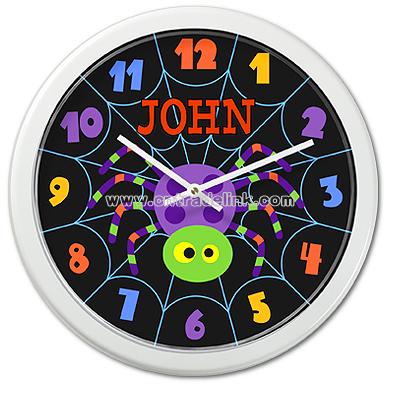 Halloween Personalized Clock