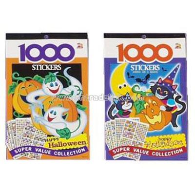 Halloween Piece Sticker Books