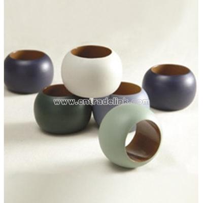 Hammered Napkin Rings