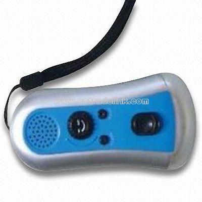 Hand Cranking Flashlight with Radio