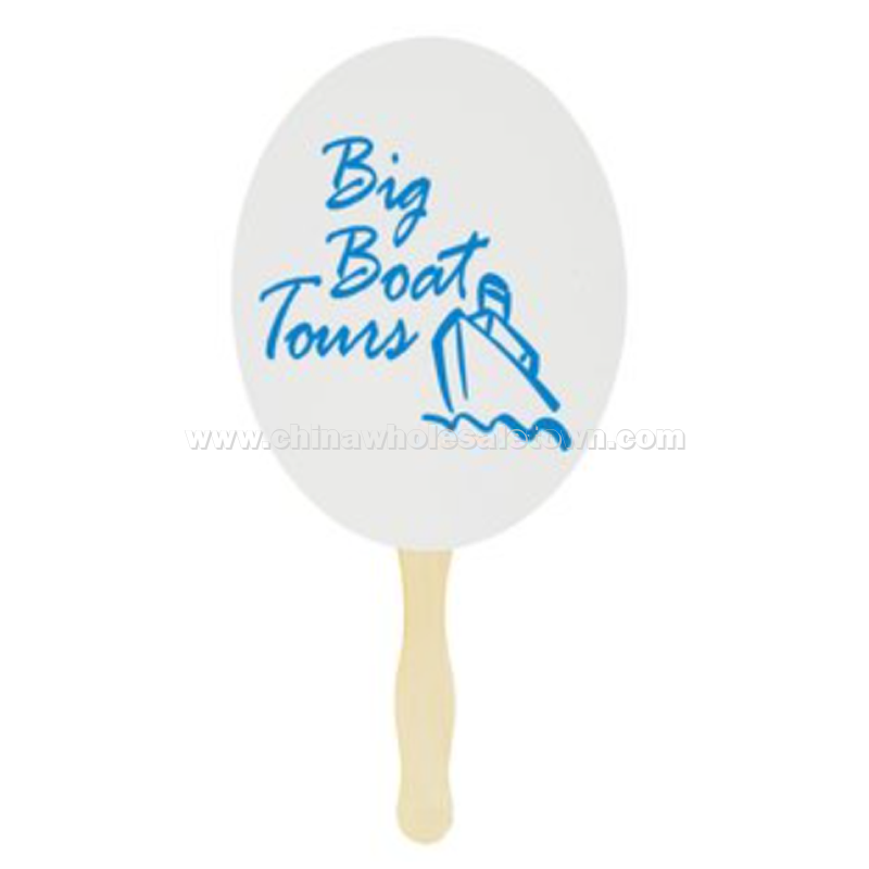 Hand Fan - Oval