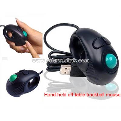 Hand-Held 4D Off-Table Trackball Mouse