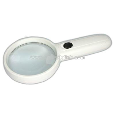Hand Hole Magnifier with Two LED Lamps