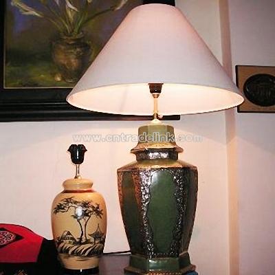 Hand Made Vase Lamp