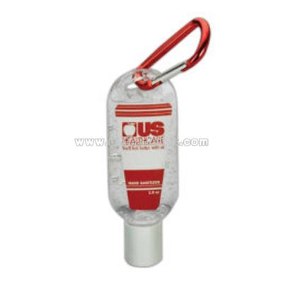 Hand Sanitizer with Carabiner