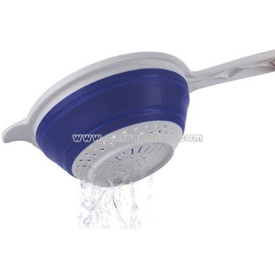 Hand Strainer - Blue/ White