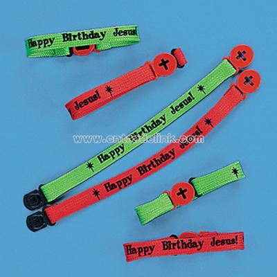 “Happy Birthday Jesus!” Friendship Bracelets