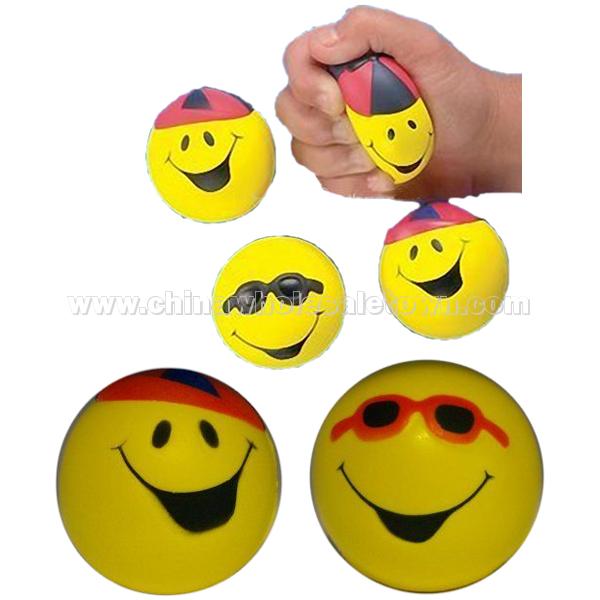Happy Smiley Face Stress Ball