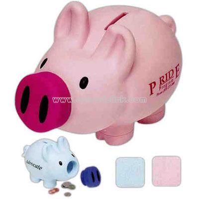 Happy pig shape bank