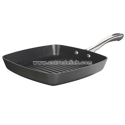 Hard Anodised Grill Pan, 24cm