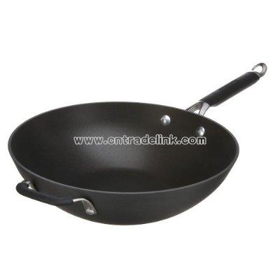 Hard-Anodized Nonstick Stir Fry Pan