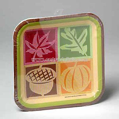 Harvest Paper Plate