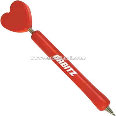 Heart - Eco-friendly wooden ballpoint pen