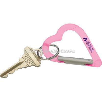 Heart Carabiner Keyholder