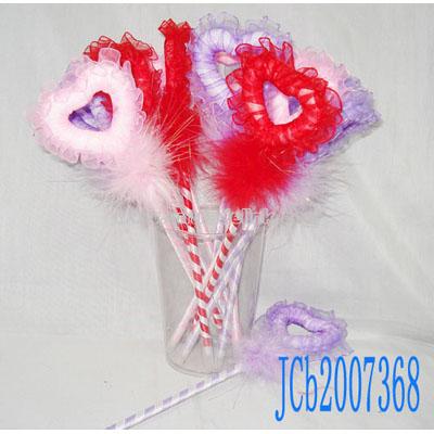 Heart Feather Pen