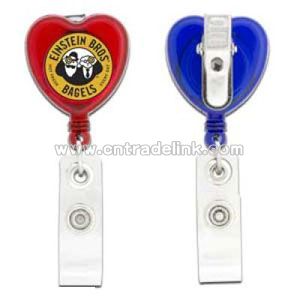 Heart Shaped Badge Holder