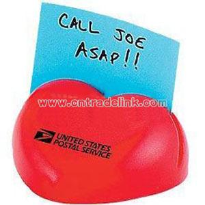 Heart Stress Ball Memo Holder
