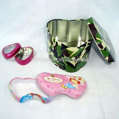 Heart Tin Box