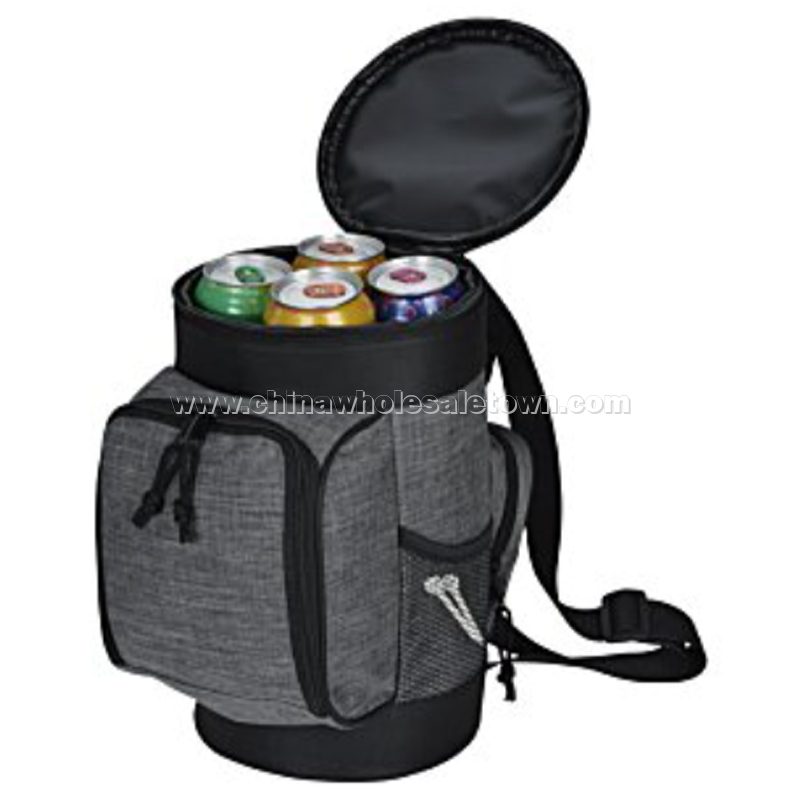 Heathered 6-Can Golf Cooler