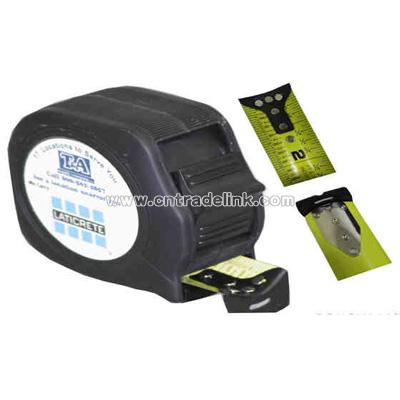 Heavy duty contractor quality tape measure