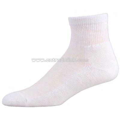 Heel and toe all purpose sport anklet socks