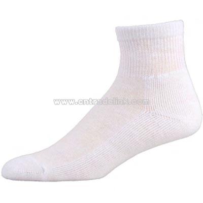 Heel and toe all purpose sport anklet socks