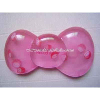 Hello Kitty Bow shaped wrist rest support
