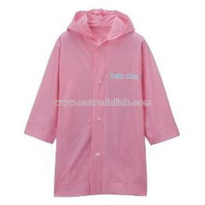 Hello Kitty Girl's Pink Rain Slicker