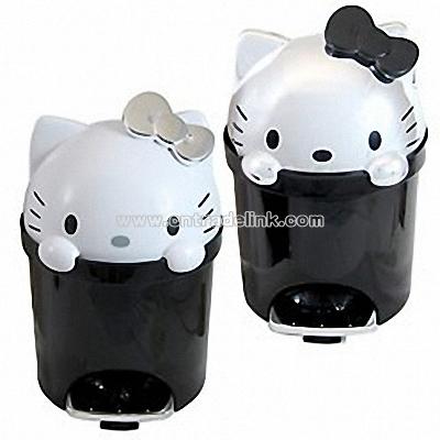 Hello Kitty Mini Trash Bin