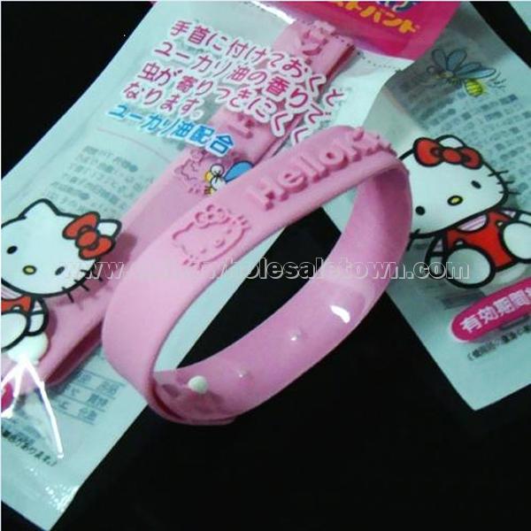 Hello Kitty Mosquito Repellent Bracelet Wrist Band