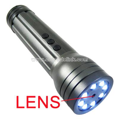 High Resolution Flashlight Camera