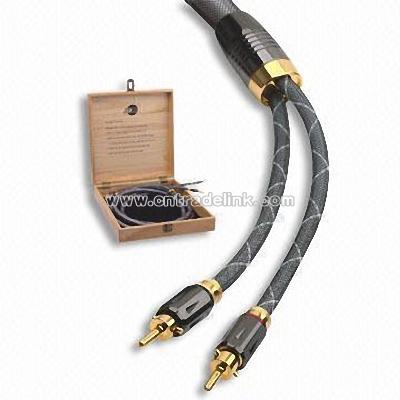 High-end Hi-fi Cable with Locking Type Terminal