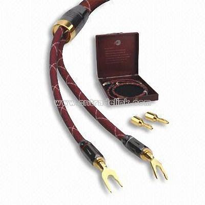 High-end Hi-fi Cable with Nylon Sleeve Jacket