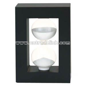 High tech round hour glass timer