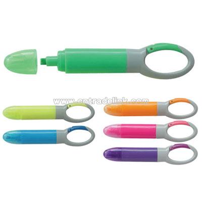 Highlighter with Carabiner