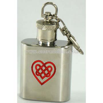 Hip Flask Keychain