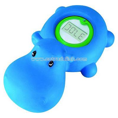 Hippo Shape Bath Thermometer