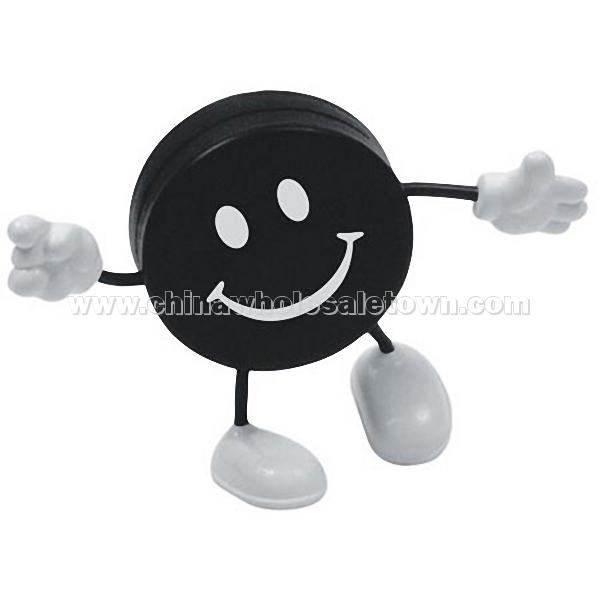 Hockey Puck Figure Stress Balls