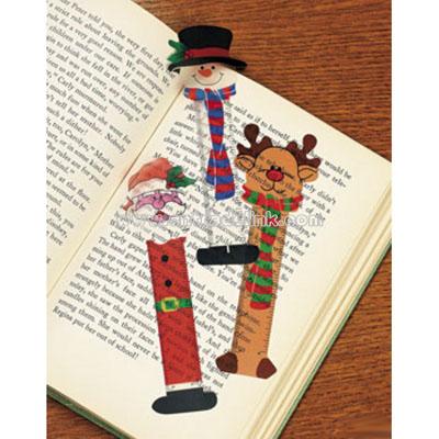 Holiday Character Ruler Bookmarks